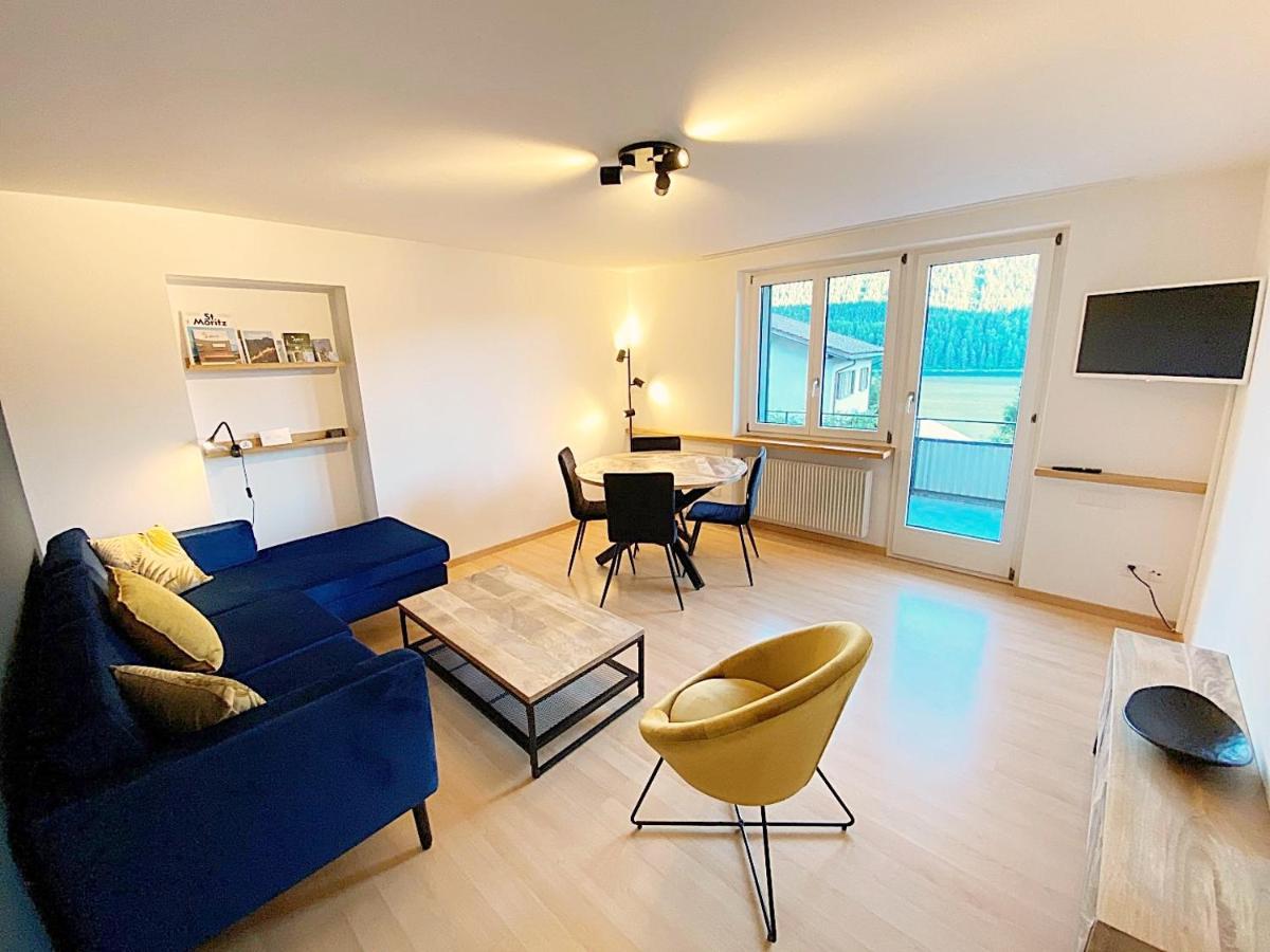 70M2 Mit Seeblick, Balkon, Serlas, Parkplatz - S11,1 Saint-Moritz Dış mekan fotoğraf